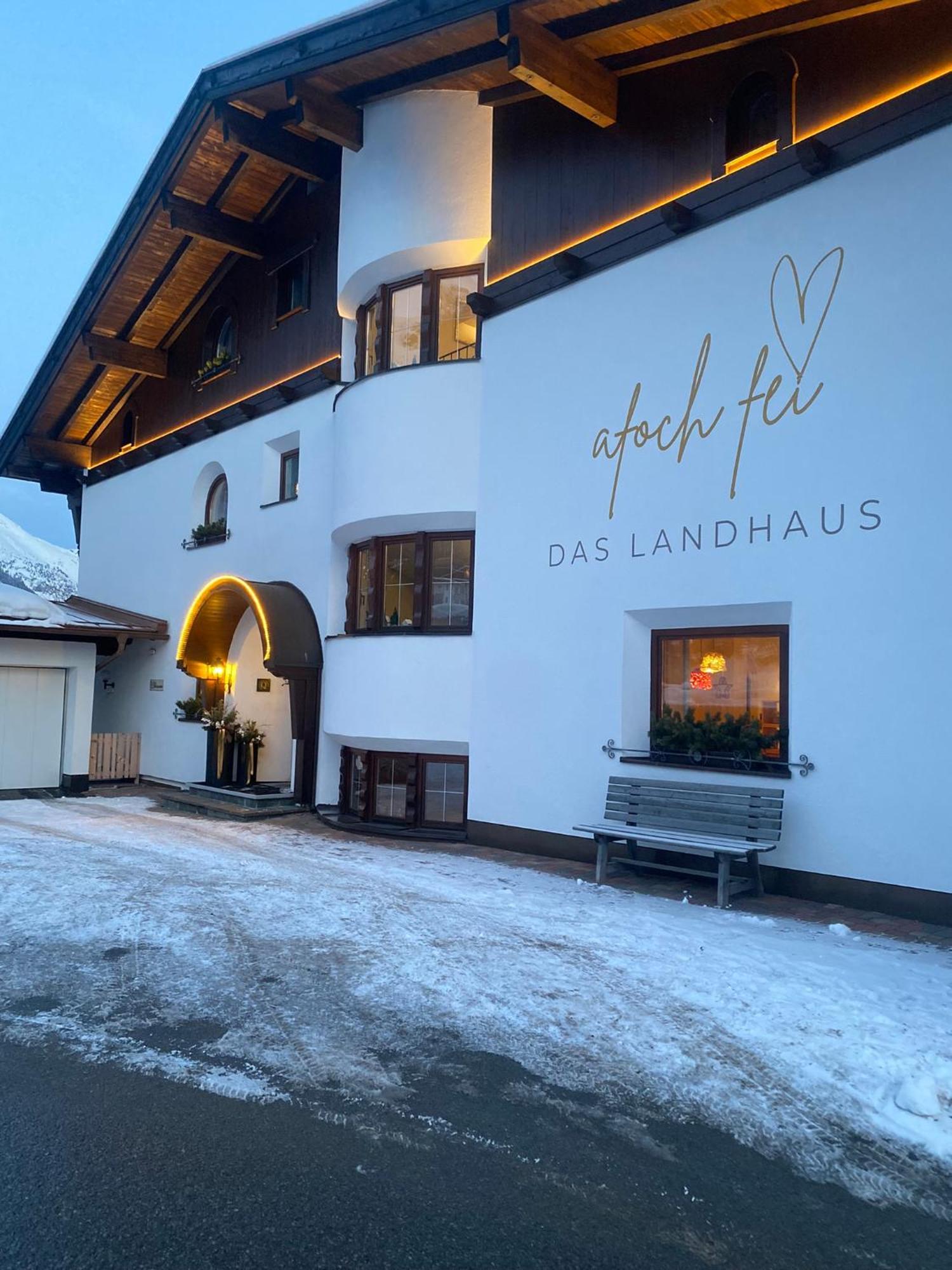Quality Hosts Arlberg - Afoch Fei - Das Landhaus Σανκτ Αντόν αμ Άλμπεργκ Εξωτερικό φωτογραφία